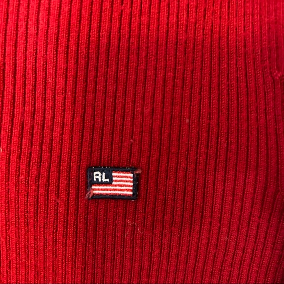 Ralph Lauren Polo Sweater Size Large Red - Picture 7 of 7